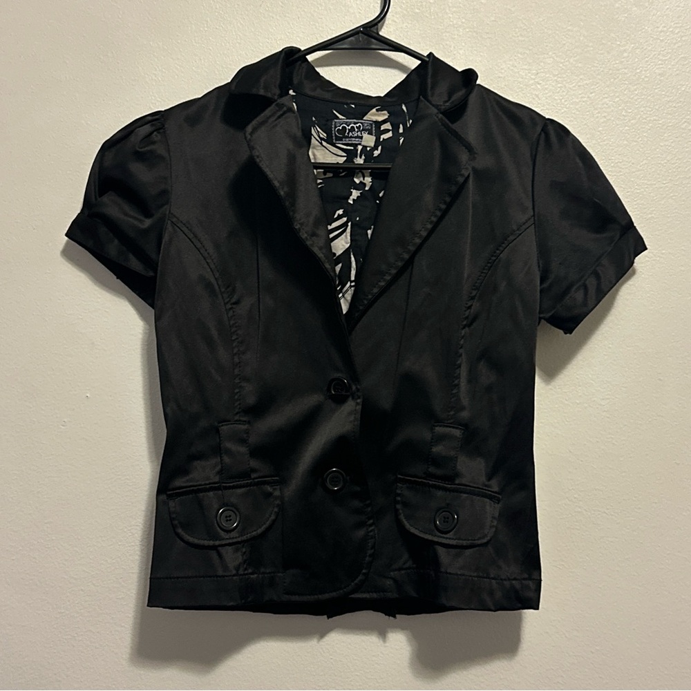 Vintage Ashley 26 international Black vest